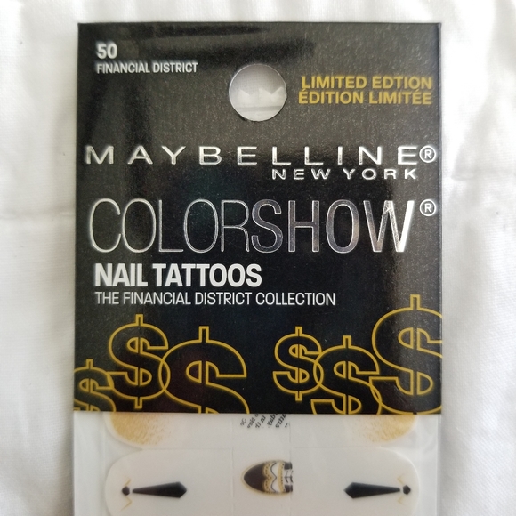 Maybelline Nail Tattoos FINANCIAL DISTRICT NIB - Picture 4 of 5